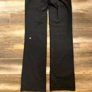Lululemon wide leg yoga pants